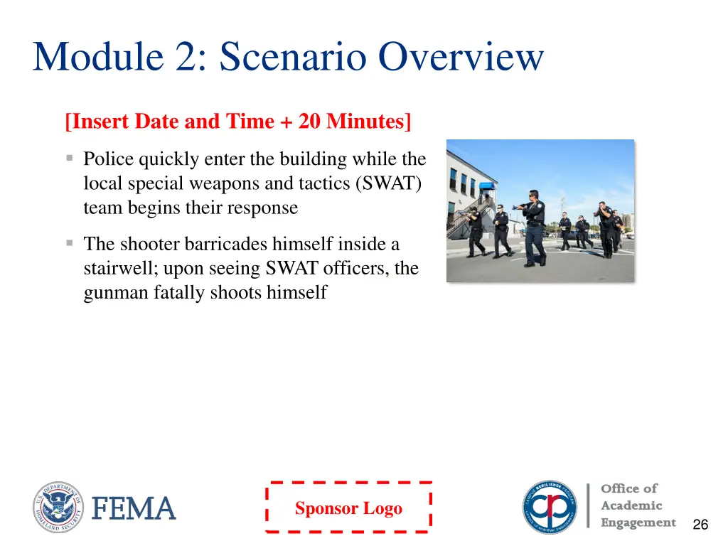 module 2 scenario overview