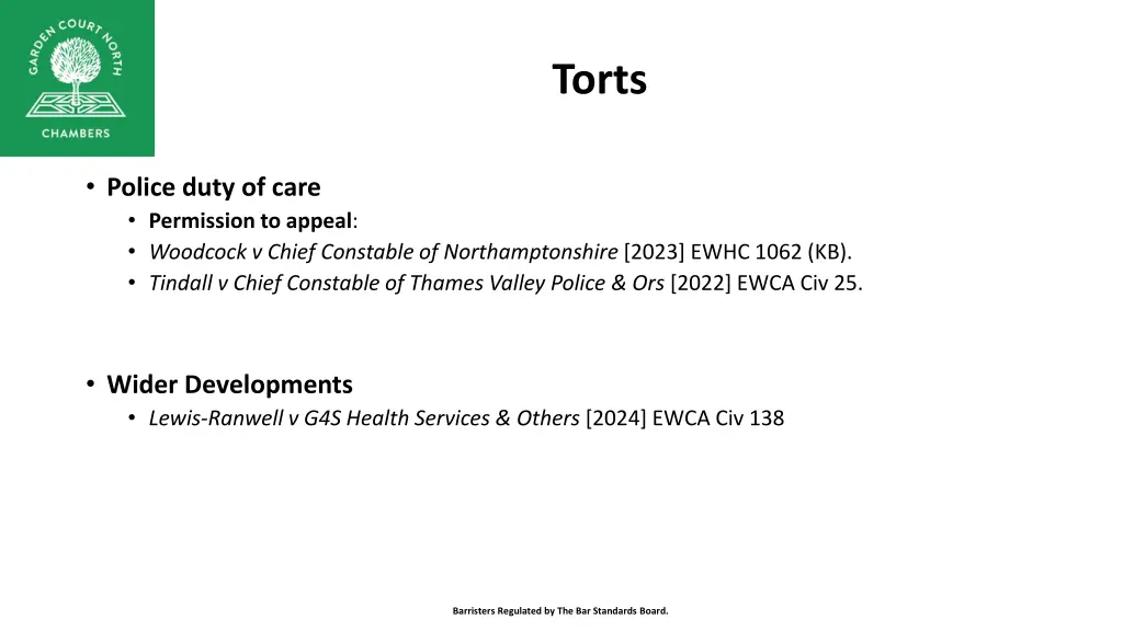 torts 1