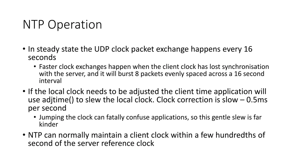 ntp operation 1