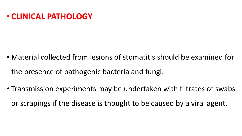 clinical pathology