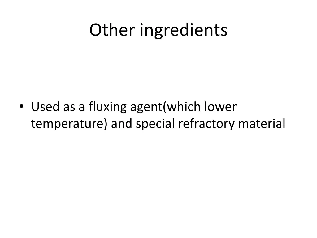 other ingredients