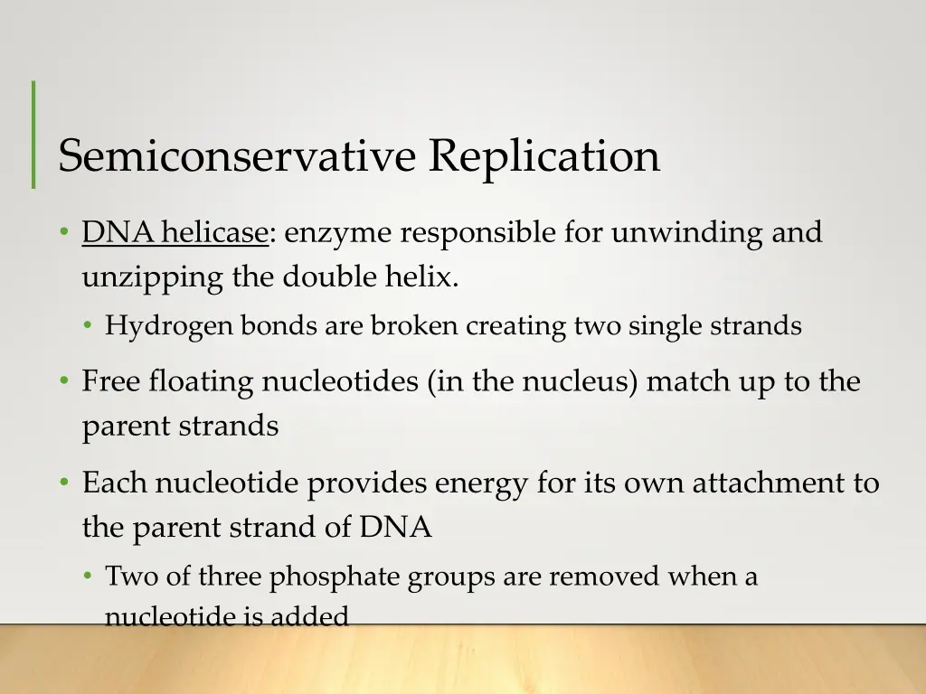 semiconservative replication