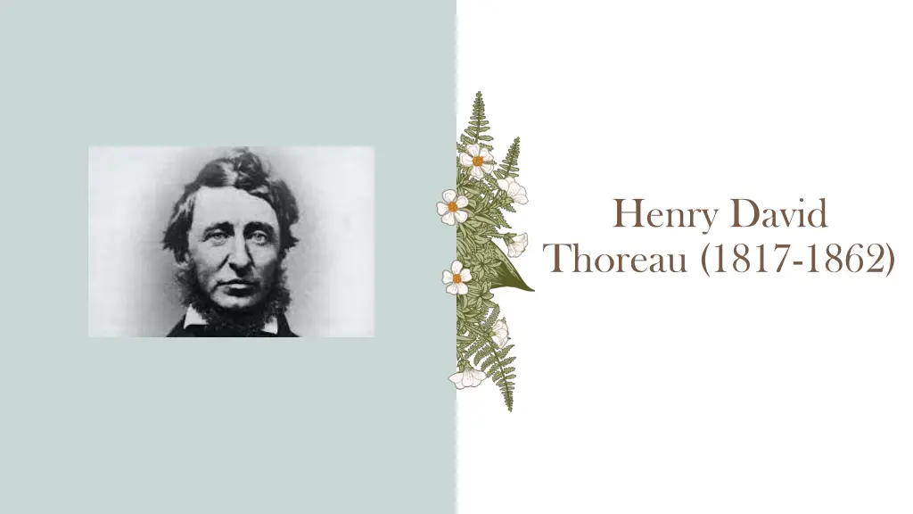 henry david thoreau 1817 1862