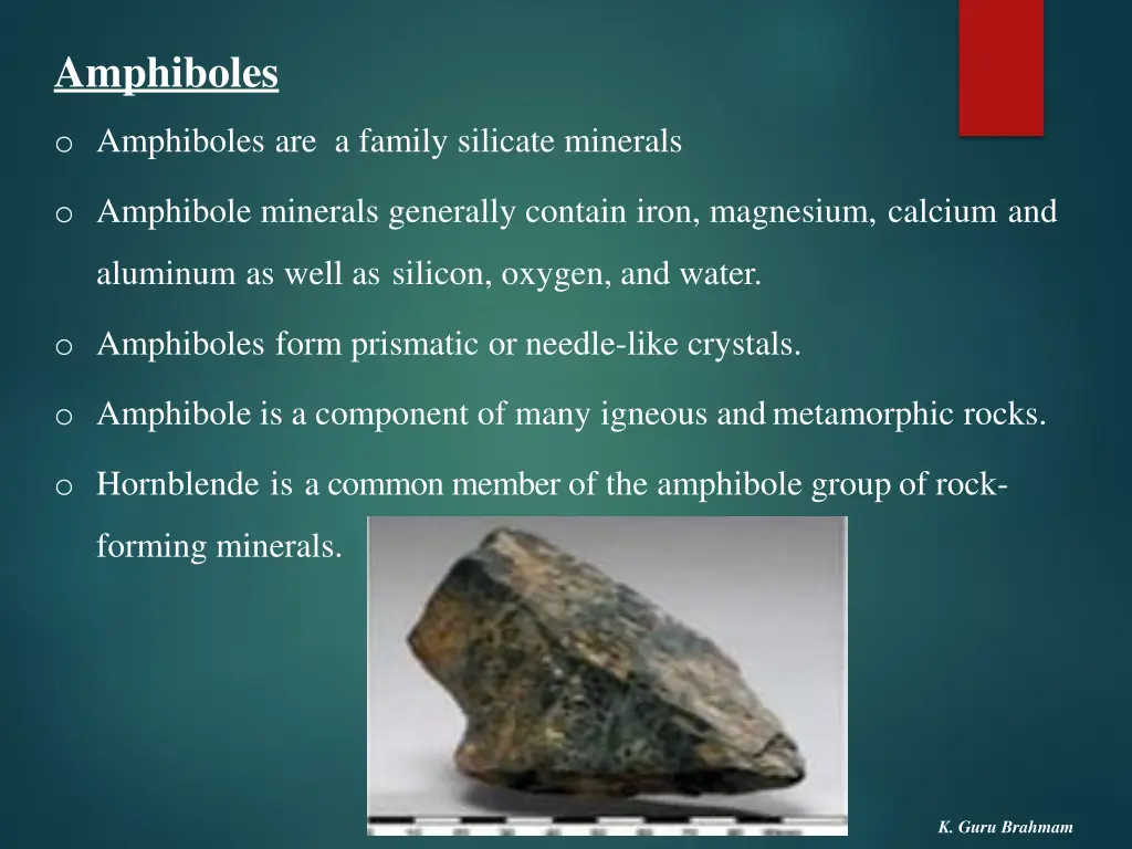 amphiboles