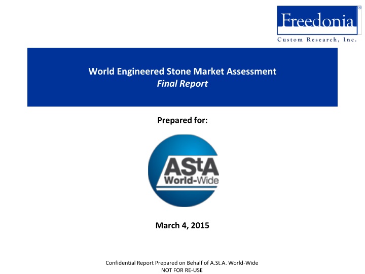 world engineered stone market assessment final