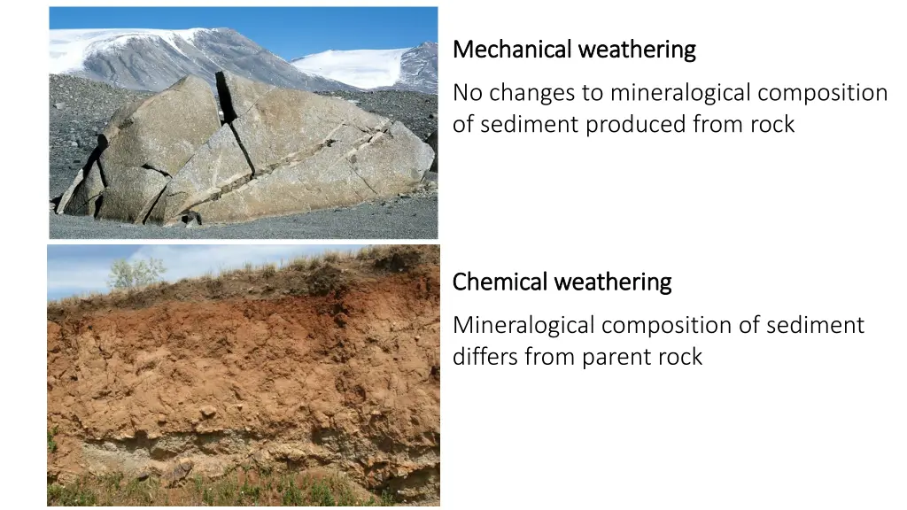 mechanical weathering mechanical weathering