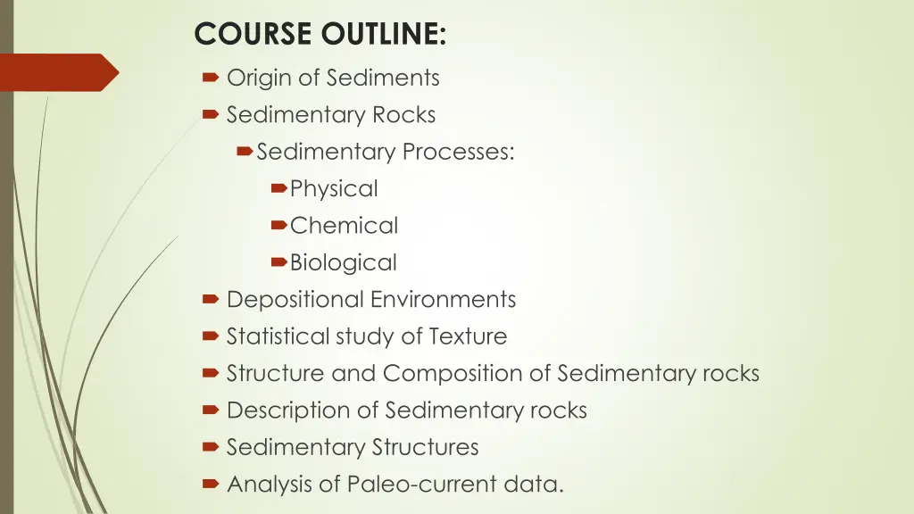 course outline