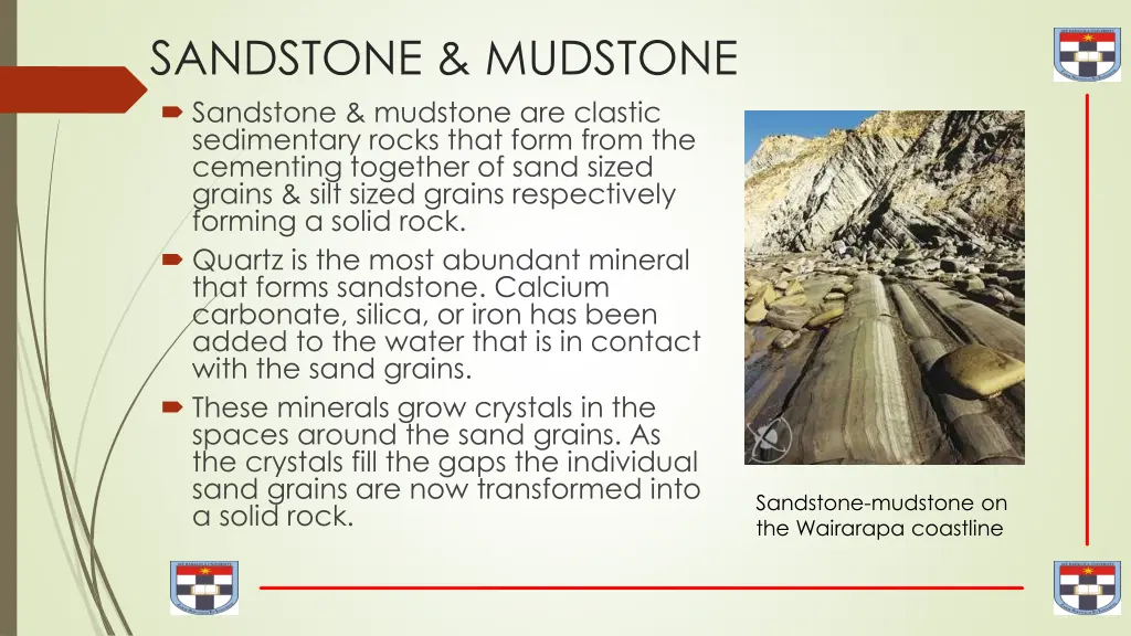 sandstone mudstone sandstone mudstone are clastic