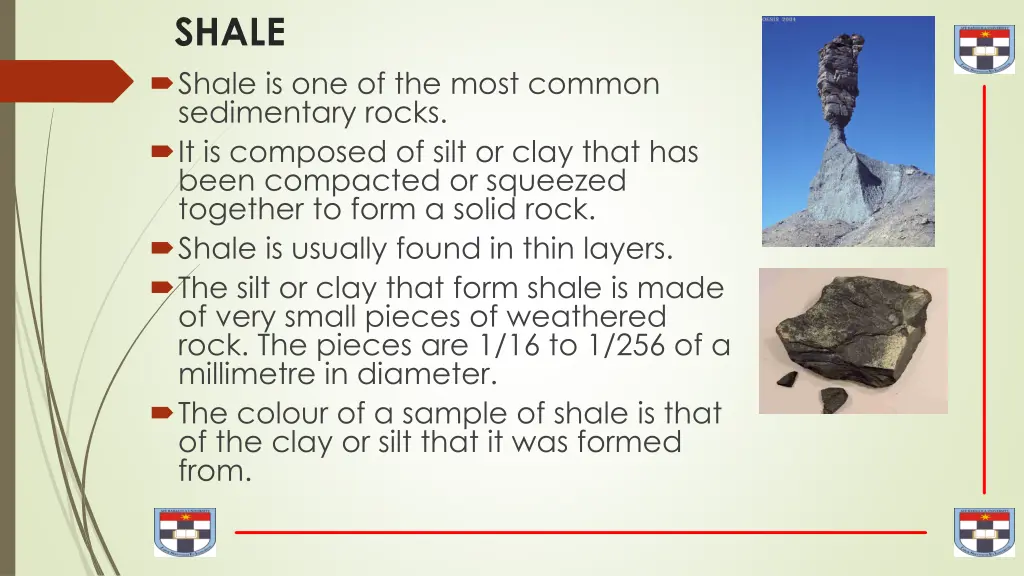 shale shale is one of the most common sedimentary