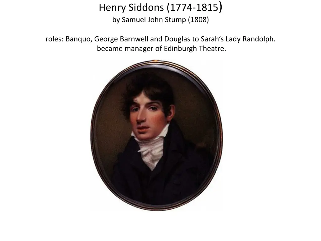 henry siddons 1774 1815 by samuel john stump 1808