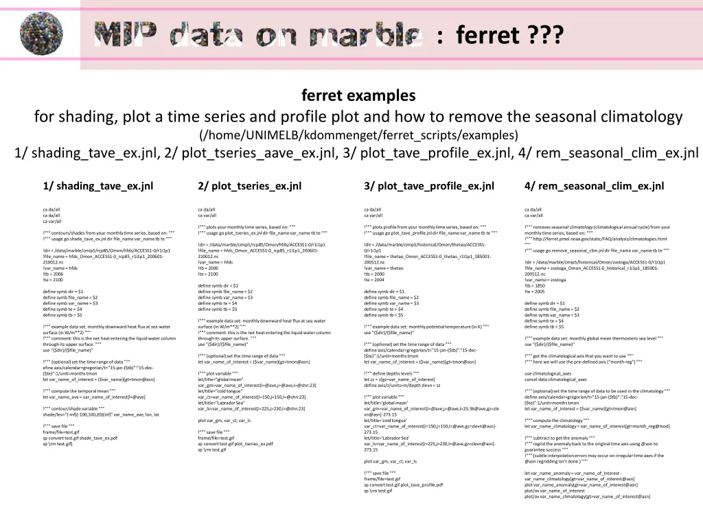 mip data on marble 10