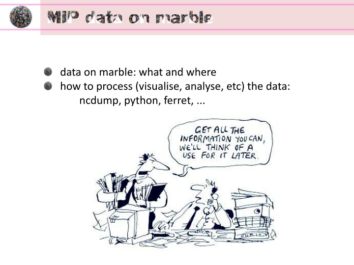 mip data on marble