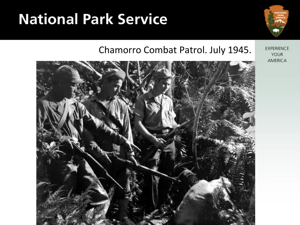 chamorro combat patrol july 1945