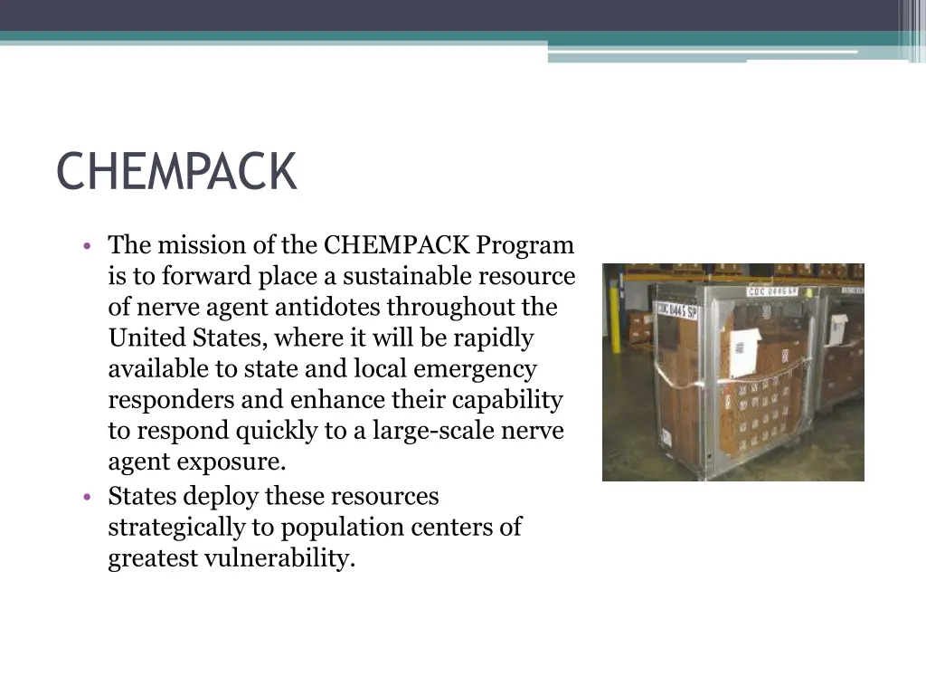 chempack