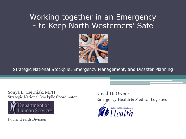 working together in an emergency to keep north