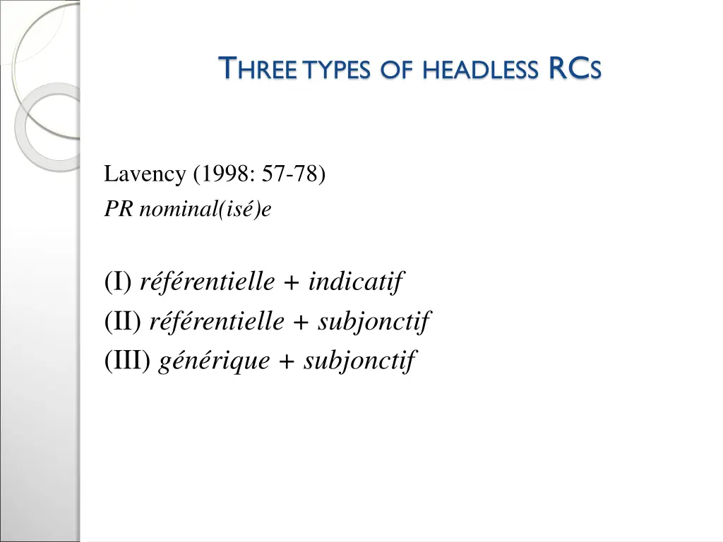 t hreetypes of headless rc s