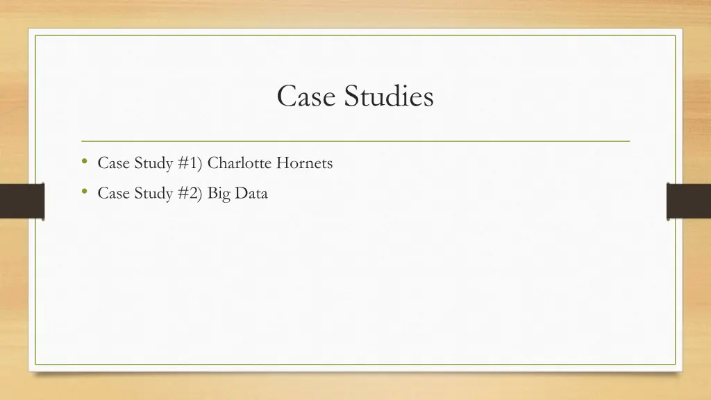 case studies