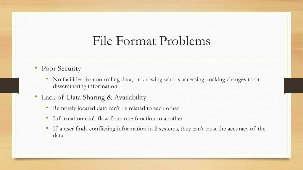 file format problems 2