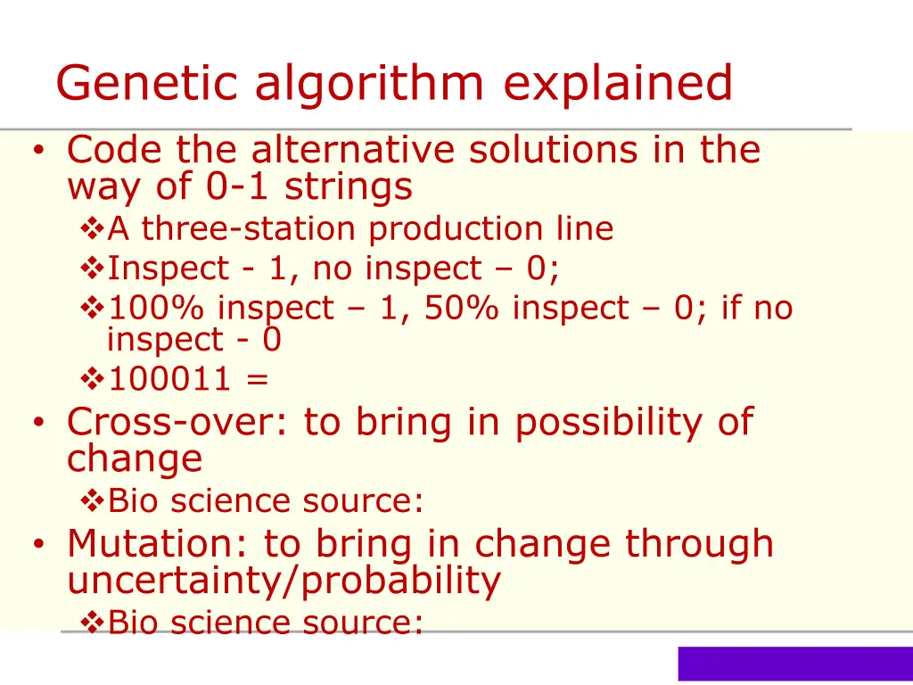 genetic algorithm explained code the alternative