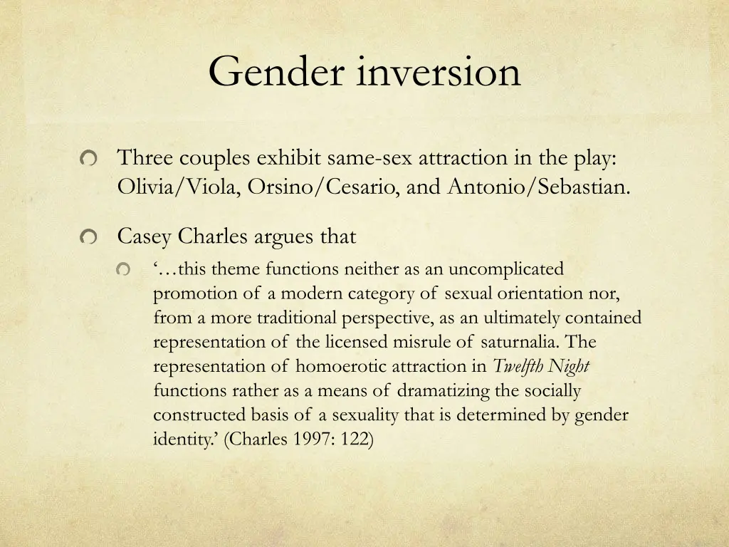 gender inversion