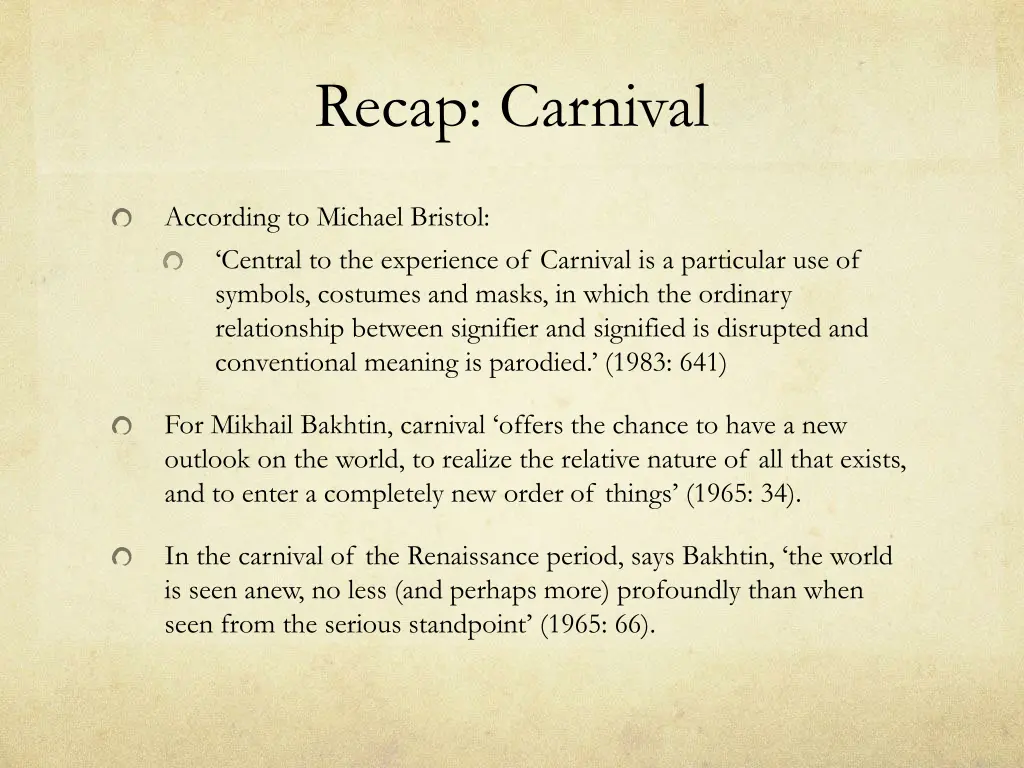 recap carnival 1