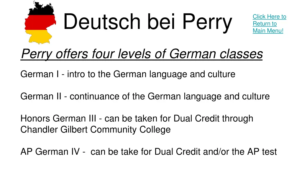 deutsch bei perry