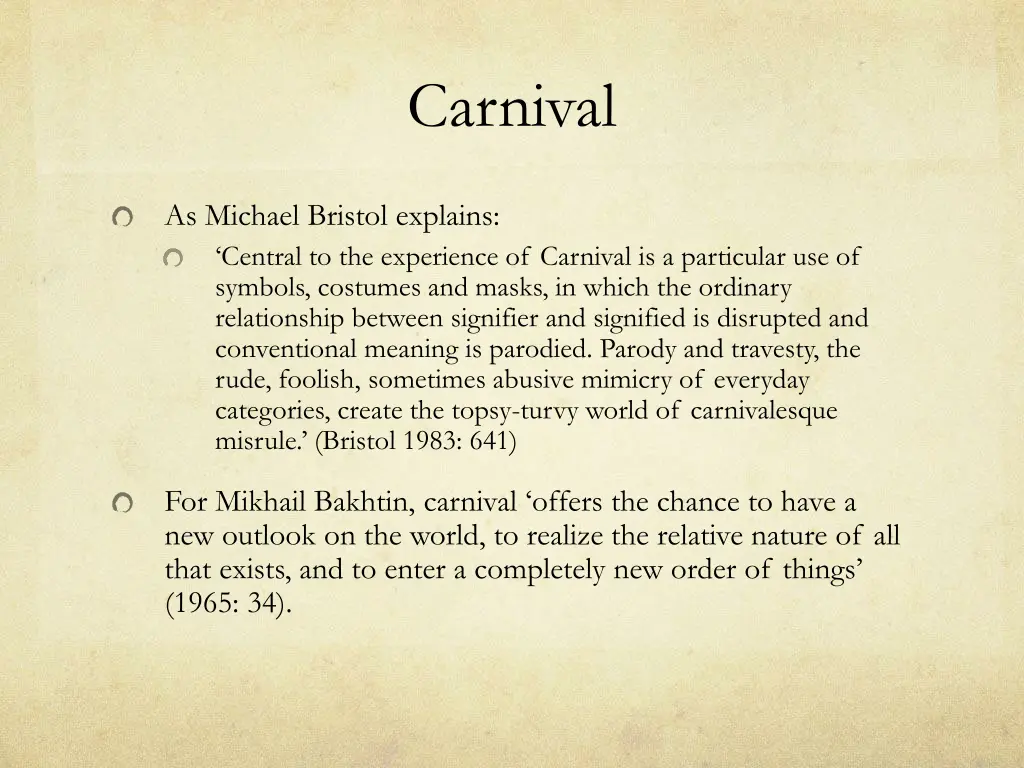 carnival