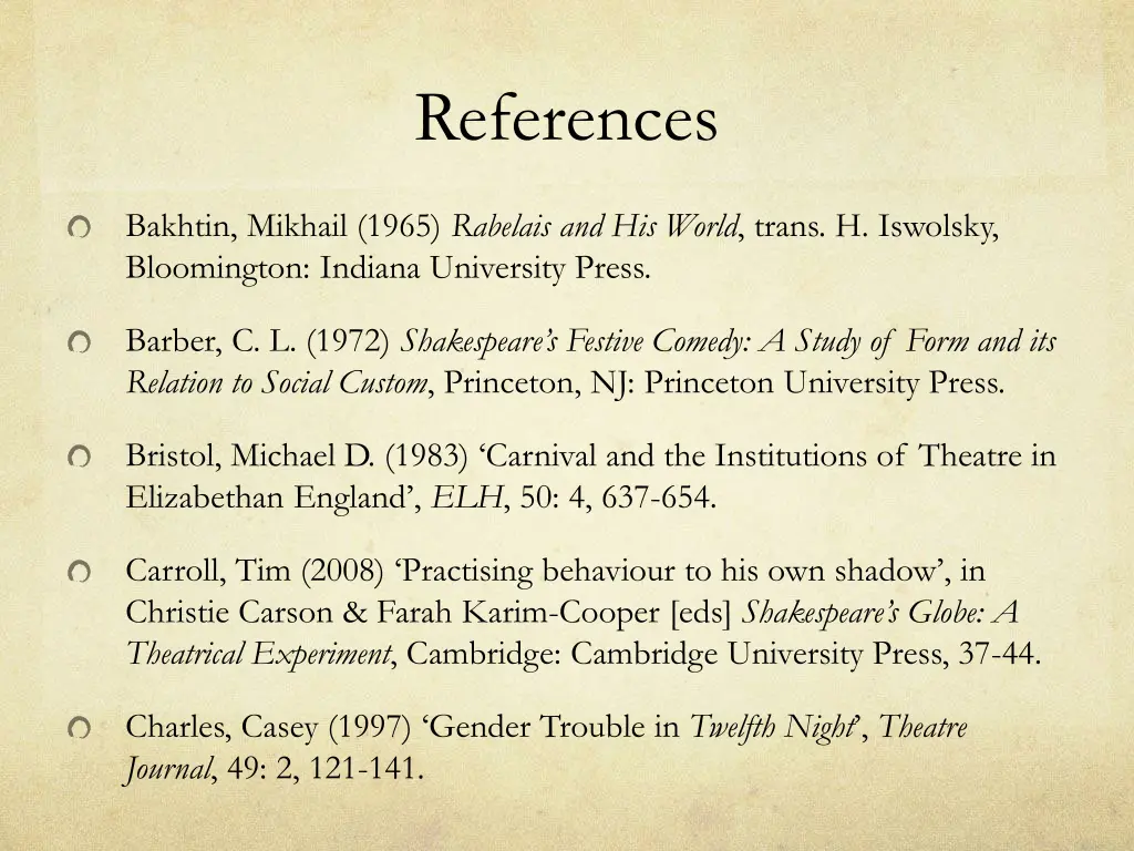 references