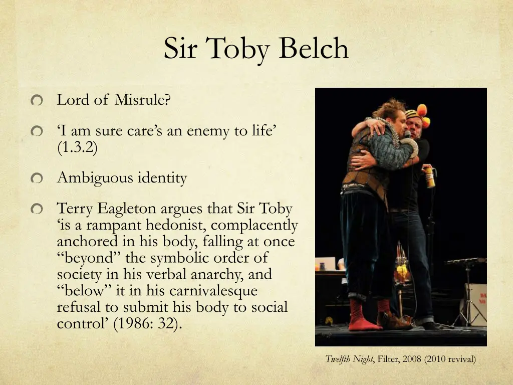 sir toby belch 1