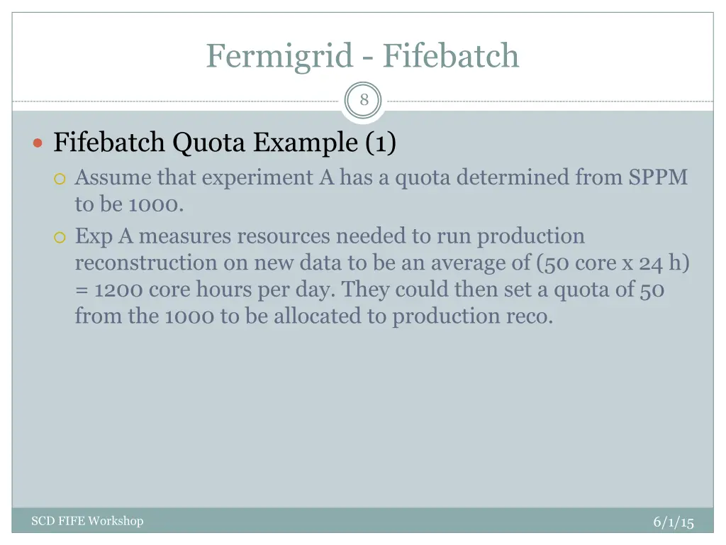 fermigrid fifebatch 1