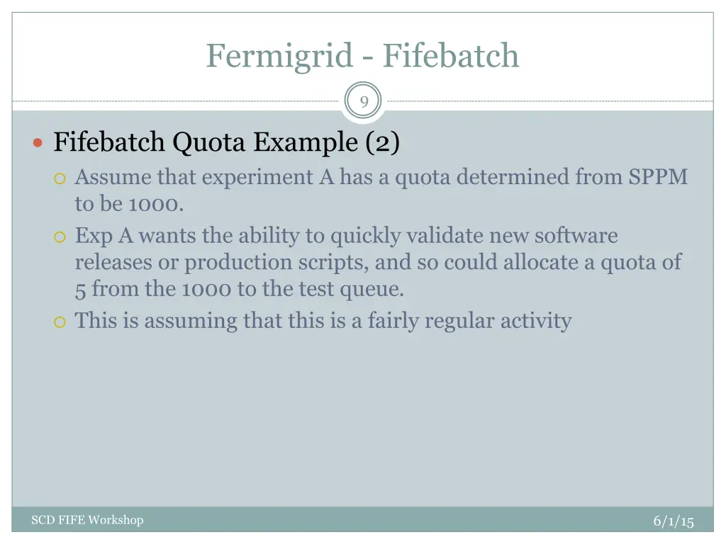 fermigrid fifebatch 2