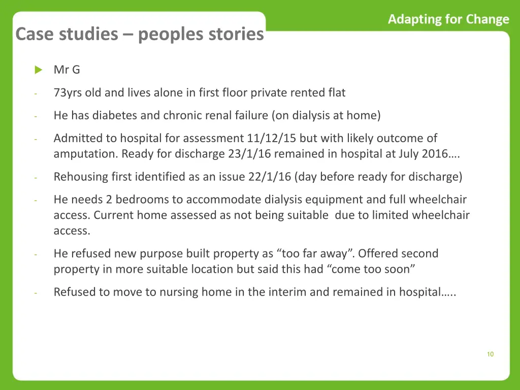 case studies peoples stories