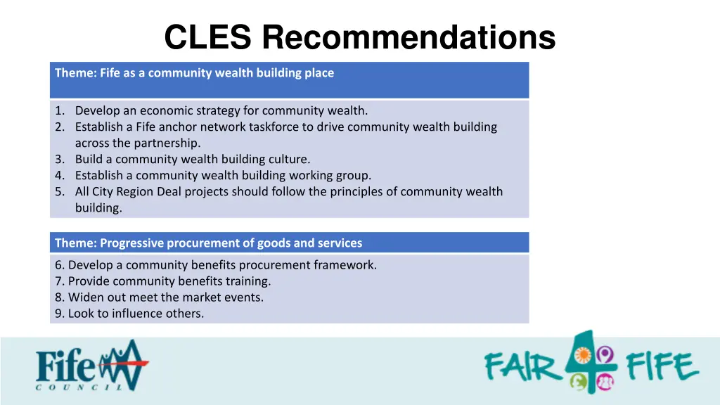 cles recommendations 1