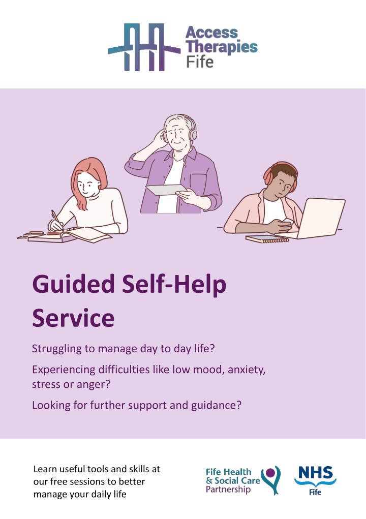 guided self help service