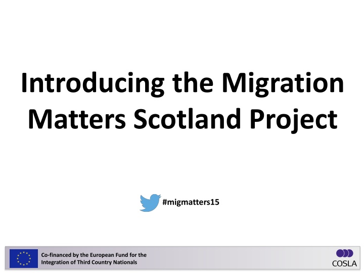 introducing the migration matters scotland project