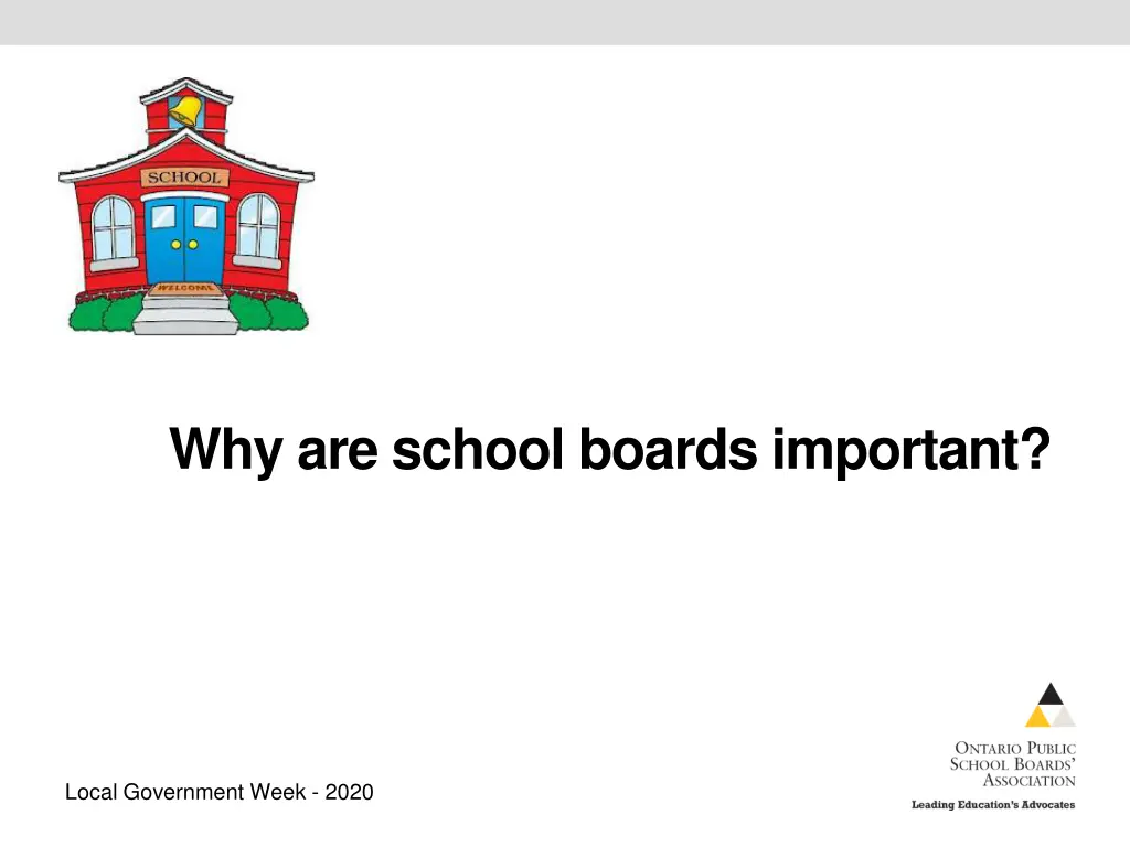 why are school boards important