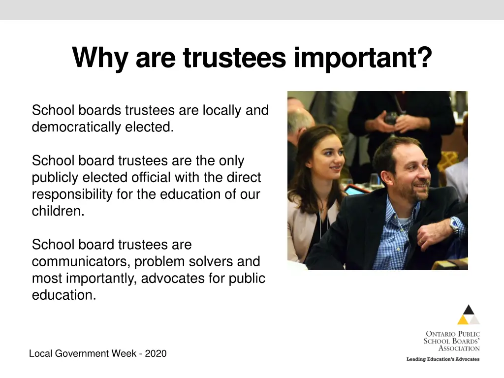 why are trustees important