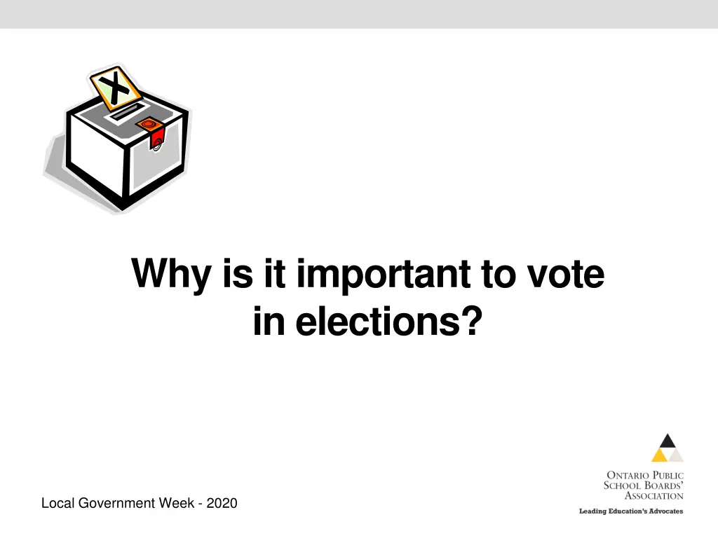 why is it important to vote in elections