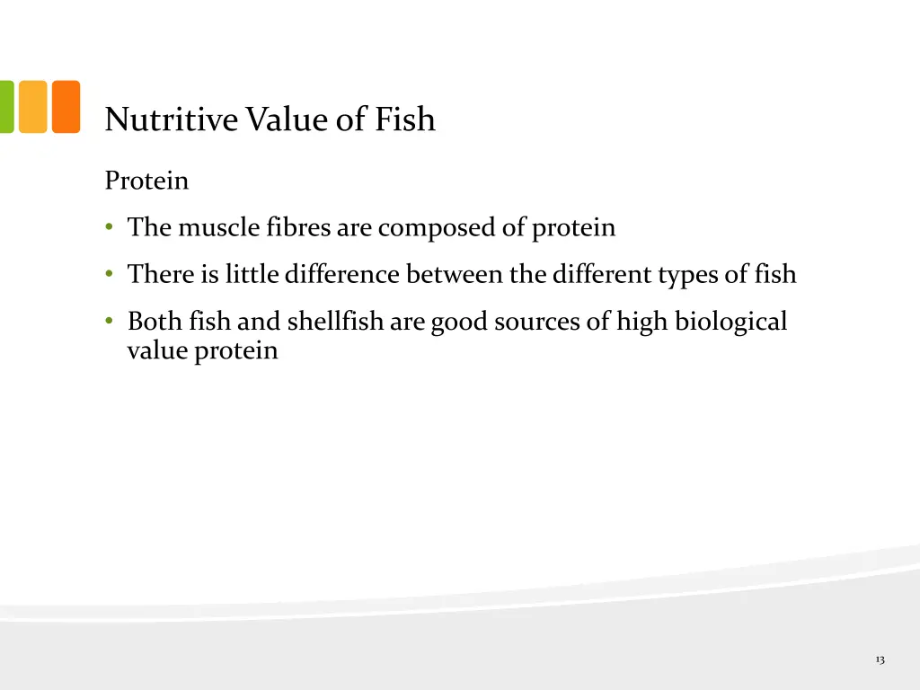 nutritive value of fish 1