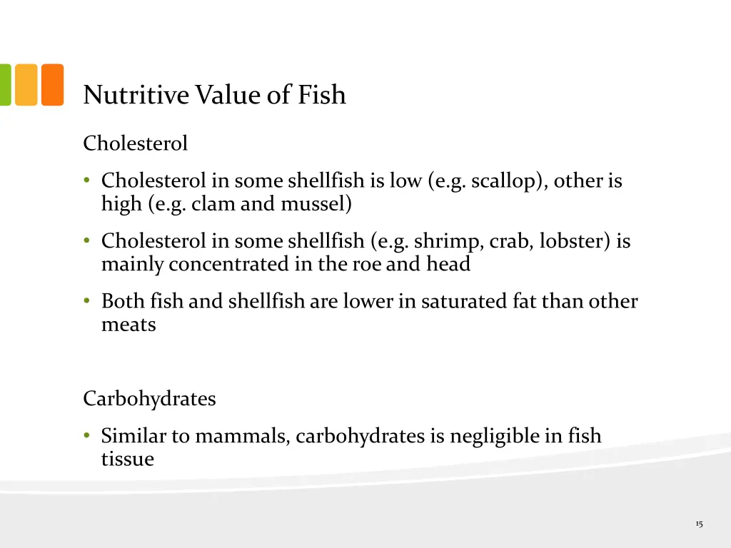 nutritive value of fish 3