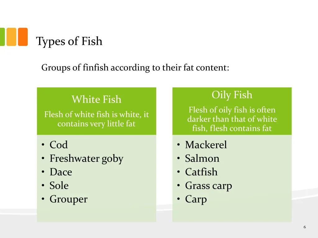 types of fish 3