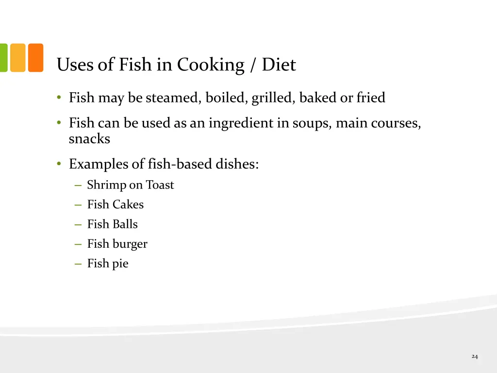 uses of fish in cooking diet 1