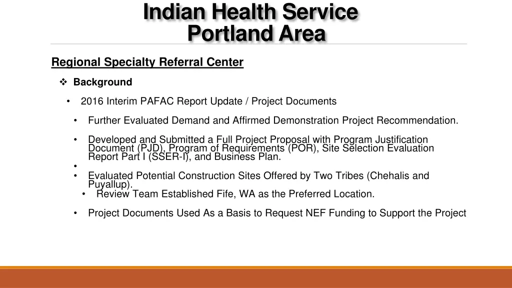 indian health service portland area 7