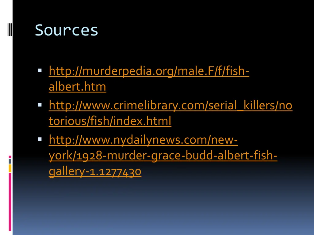 sources