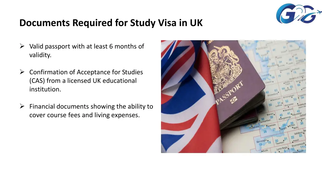 documents required for study visa in uk