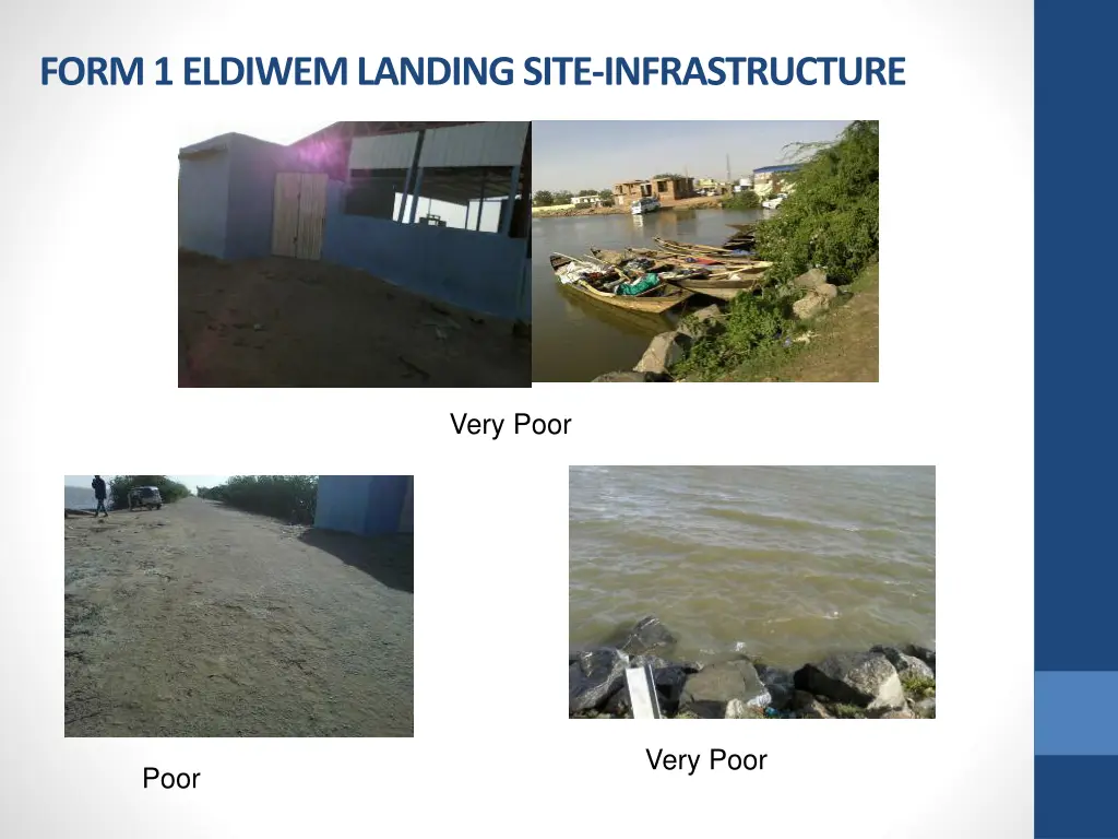 form 1 eldiwem landing site infrastructure