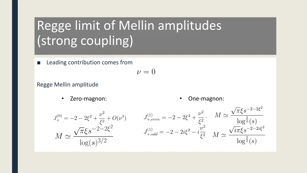 regge limit of mellin amplitudes strong coupling