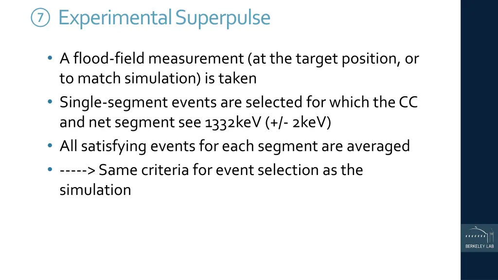 experimental superpulse