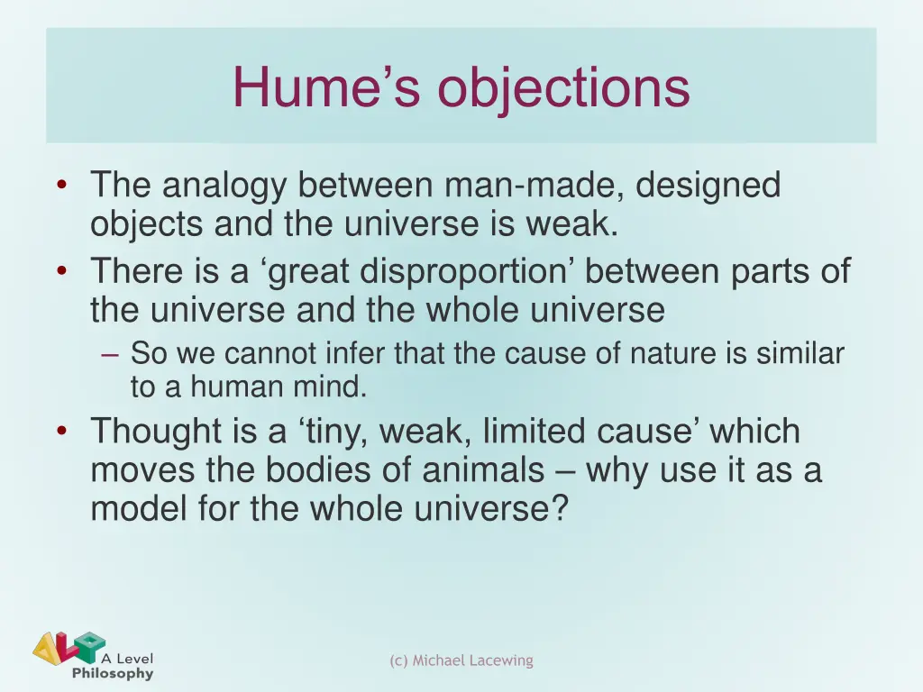 hume s objections