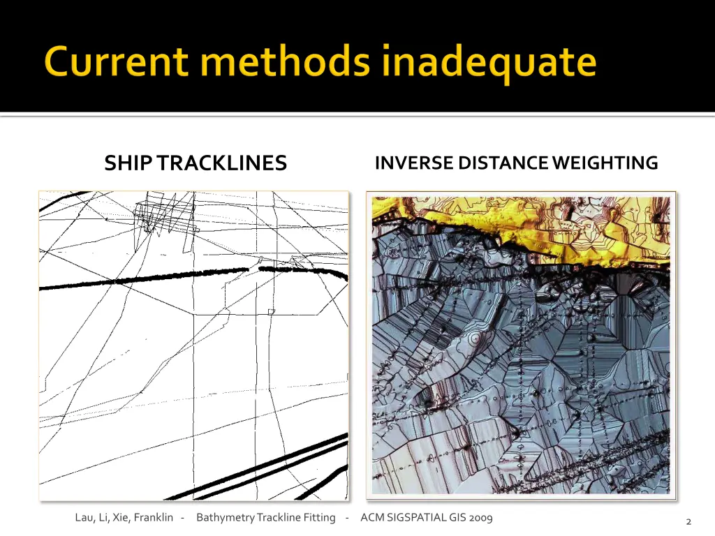 ship tracklines